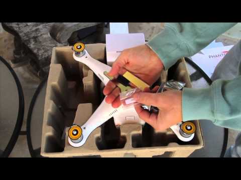 DJI Phantom 2 + Zenmuse H3-2D Gimbal Unboxing | MicBergsma