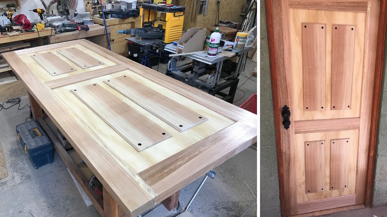 Como hacer una puerta de madera para exterior