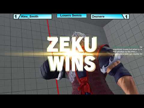 Little Pond 8 Deznere(Zeku) VS. Alex Smith(Juri) Runback