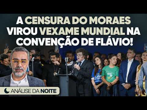 🚨 Milei Xinga Moraes de 