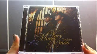 Unboxing TVXQ 東方神起 39th Japanese Single Very Merry Xmas [Normal Edition]