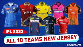 IPL 2023 Jerseys All Teams | IPL 2023 All Team Jersey | IPL 2023 All Teams New Jersey | RCB Jersey