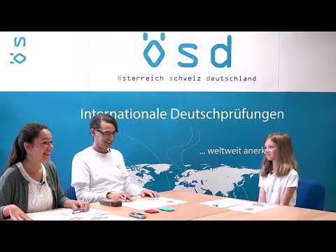 ÖSD Zertifikat KID A1 Mündliche Prüfung