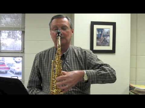Selected Studies pg 6 second half Alto Sax Set I Missouri All-State Band Auditions