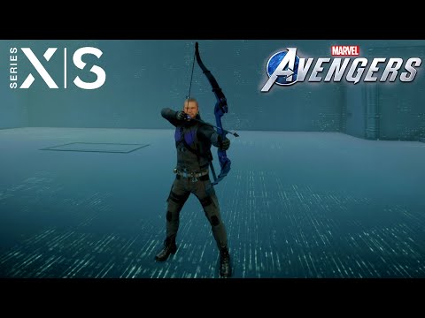Marvel's Avengers - Hawkeye Gameplay 4K 60FPS (Xbox Series X)