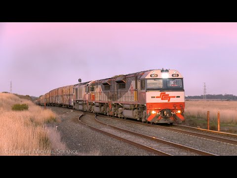 SCT012 Leading SCT 7MP9 Steel, Boxcars & Containers Train (13/5/2023) - PoathTV Australian Railways