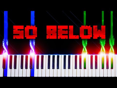 So Below (from Minecraft) - Piano Tutorial