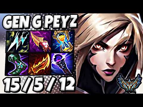 Kaisa vs Jhin ADC [ Gen G Peyz ] Patch 14.18 Korea Challenger ✅