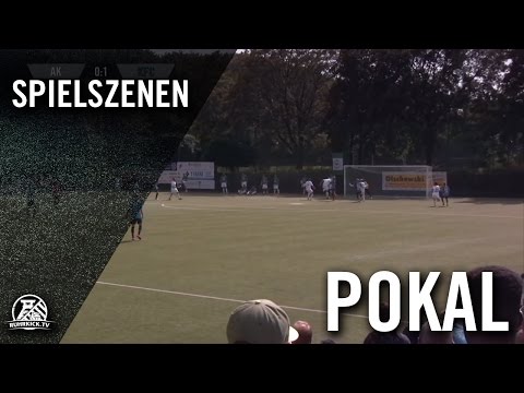 DJK Arminia Klosterhardt - KFC Uerdingen 05 (1. Runde, Niederrheinpokal) - Spielszenen | RUHRKICK.TV