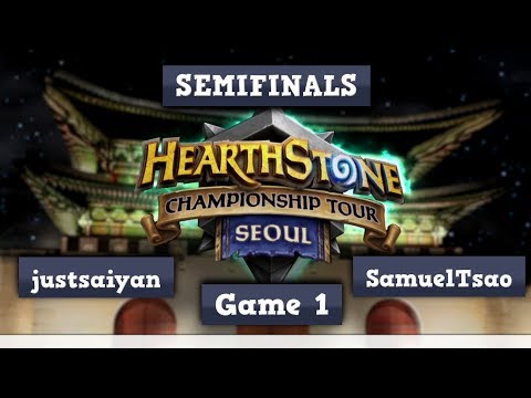 justsaiyan vs SamuelTsao game 1 | Semifinals | Tour Stop Season 2 2018 - HCT Seoul