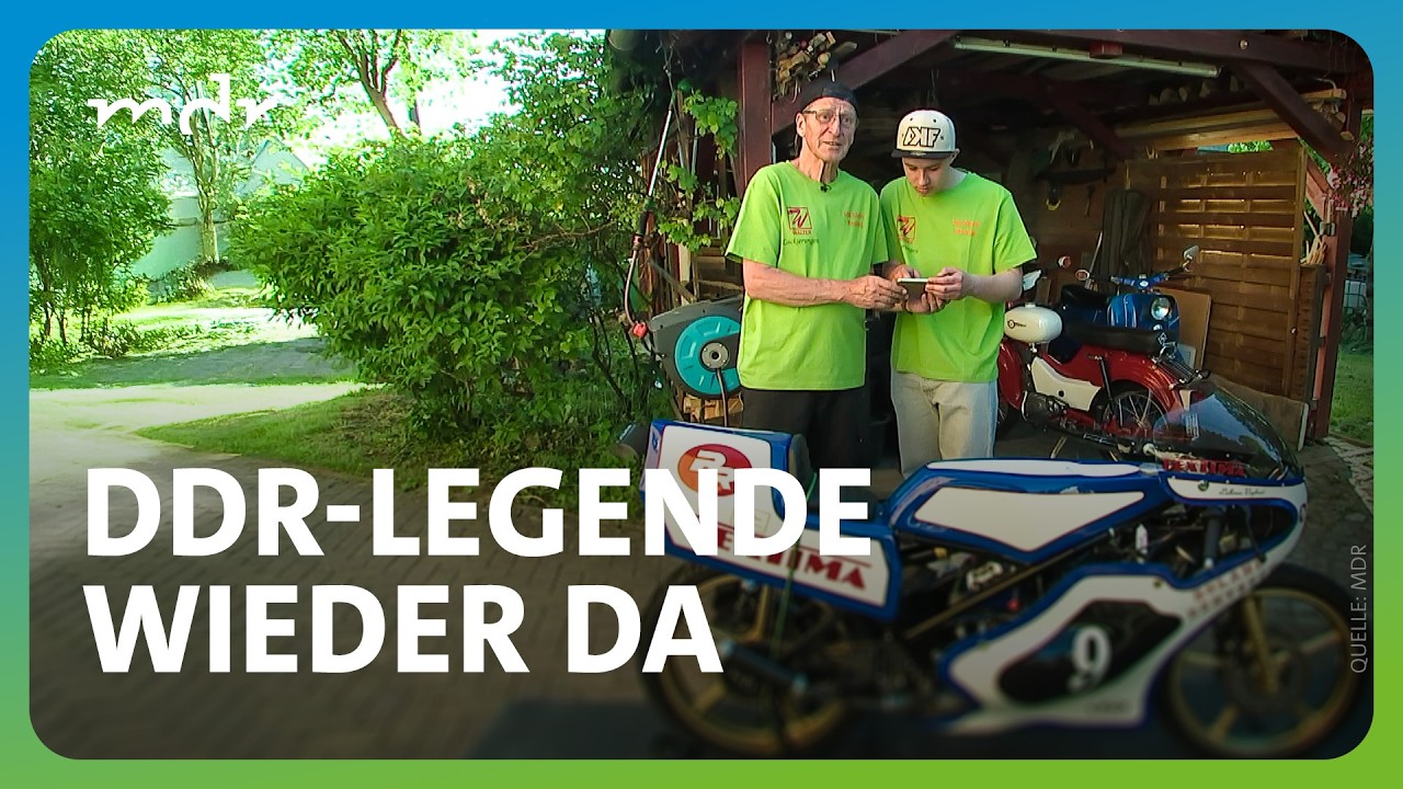 125er Rentzsch: Motorrad-Klassiker von DDR-Meister restauriert | MDR um 4