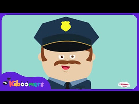 Hurry Hurry Drive the Police Car - The Kiboomers Preschool Songs for Circle Time