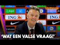 Van Gaal lacht om Vandaag Inside-verslaggever: 'Wat een valse vraag!' | VANDAAG INSIDE