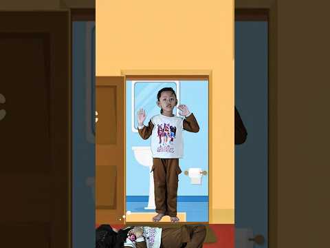 Aku mau ke wc 🚾 tapi takut 😱 #youtubeshorts #viralshort #animasilucu #motivasi