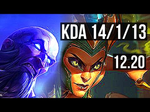 RYZE vs CASSIOPEIA (MID) | 14/1/13, Legendary | KR Master | 12.20