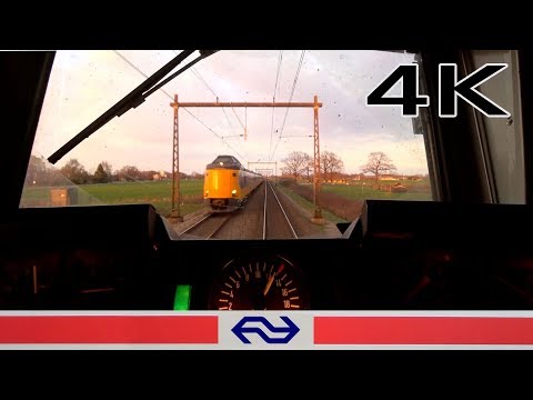 Speed monitoring 4K CABVIEW HOLLAND Apeldoorn - Enschede DD-AR LOC 1700 19mrt 2019