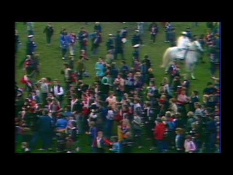 Post Match Vision 1984 Round 16 St Kilda vs Carlton at Moorabin