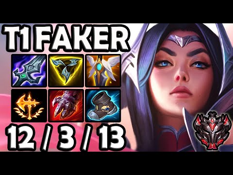 T1 Faker IRELIA vs KASSADIN [ MID ] Patch 11.3 Ranked Korea ✅