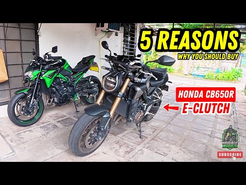 5 REASONS to Buy a Honda CB650R E-Clutch