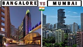 BANGALORE vs MUMBAI - Views & Facts (2020) || Bengaluru | Mumbai | Karnataka | Maharashtra | Facts