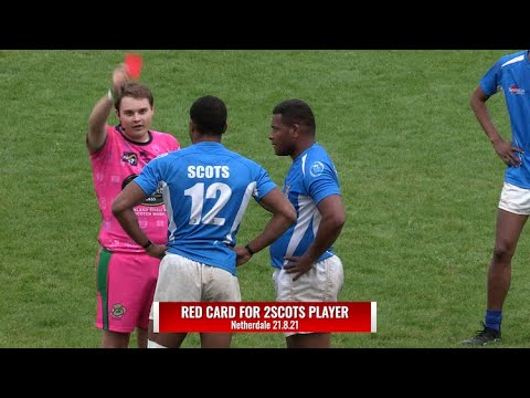 RUGBY: RED CARD INCIDENT AT MAROON'D@GALA 7s - 21.8.21