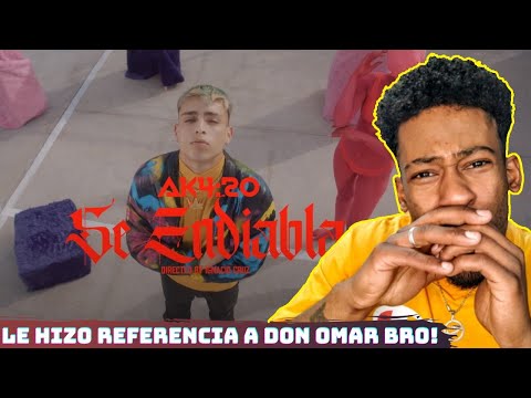 (REACCIÓN) SE ENDIABLA - AK4:20 (Prodby LEOJAHBEATS X MOUSTACHE)