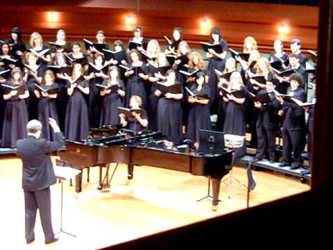 UNT Concert  Choir: Ave Maria (Lauridsen)