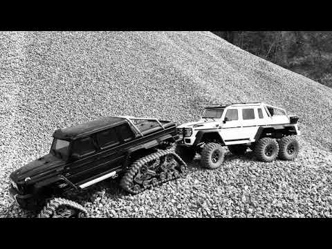 Traxxas Trx 6 Twins / Kette vs. Reifen.