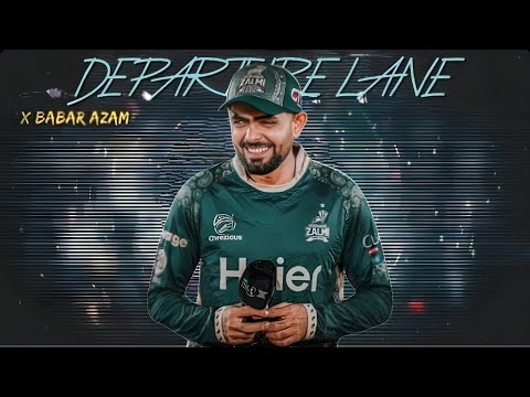 Babar Azam X Departure Lane 💚 • Beat Sync • Long Beat Sync • Abdullah Editz