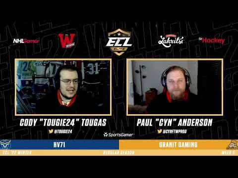ECL '22 Winter - Elite Week 5: HV71 vs. Granit Gaming