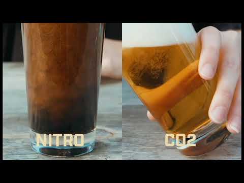 Nitro Irish Stout vs CO2   Whats the Difference NO AUDIO