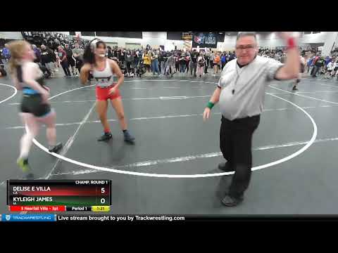 144 Lbs Champ. Round 1 - Delise E Villa, CA Vs Kyleigh James, IA 4776