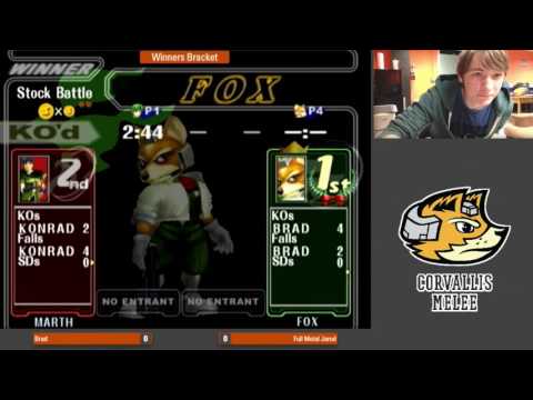 Sackett Week 3 Fall 2016 /  Full Metal Jarod vs. Brad  / Winners R3