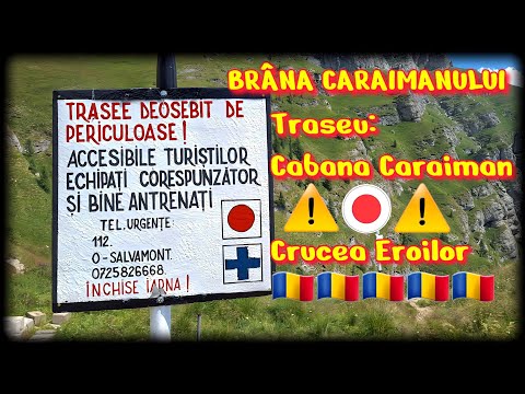Brâna Mare a Caraimanului | Cabana Caraiman - Crucea Eroilor | Bușteni | Invizible selfie stick