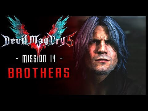 Devil May Cry 5 Walkthrough Part 14 Brothers (PS4 Pro Gameplay