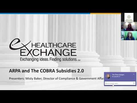 New Cobra Requirements Workshop - ARPA & COBRA Subsidies 2 0