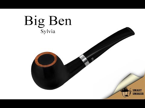 Курительная трубка Big Ben Sylvia Black №867