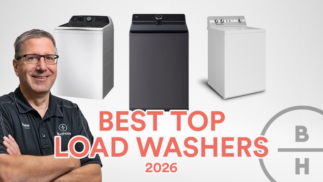 Best Top Load Washers for 2026 (Service Technician's Recommendations)