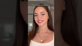 no makeup vs. makeup✨? which one do you prefer?