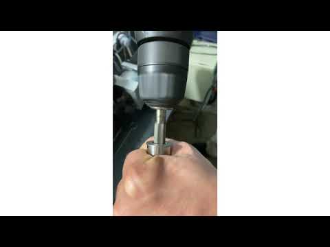 Chamber reamer 9*19 Luger, tool Hammerbutton Test 5 minutes https://hammerbutton.com/