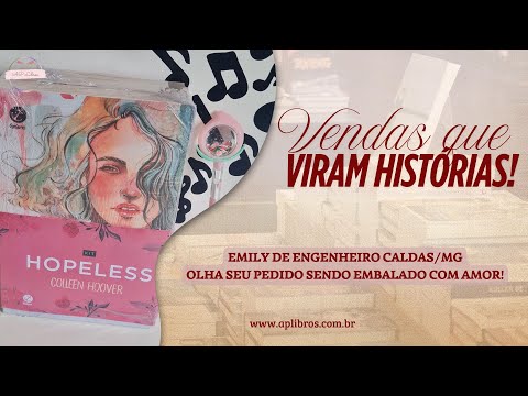 Pedido embalado e enviado para Emily, de Engenheiro Caldas/MG #aplibros #pedidoembaladoaplibros