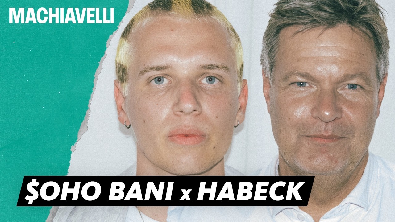 SOHO BANI & Robert Habeck: RAPPER trifft KANZLERKANDIDAT | COSMO Machiavelli