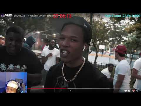 Silky Reacts To B LOVEE X A1 COURTLANDT - "FXCK SHIT UP"
