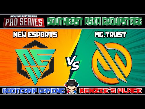LIVE | No Cast | NEW Esports vs MG.Trust | Game 2 | Bo2 | BTS Pro Series Season 3: SEA Group Stage |