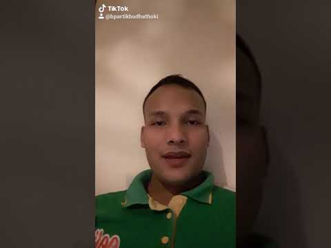 Nepali tiktok पात बजाउने मायालाई भेटियो