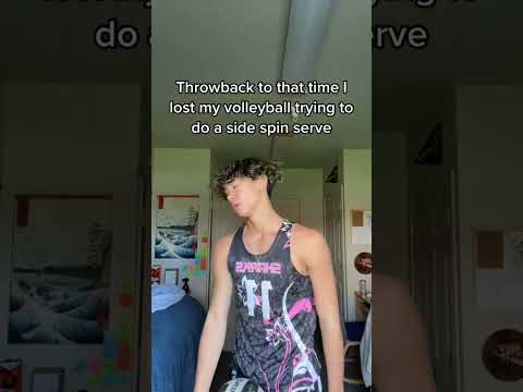 Volleyball Side Spin