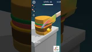 ASMR Slicing things gameplay, satisfying.