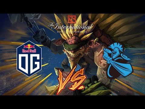 DOTA 2 TI9 - OG vs NEWBEE - Topson Bristleback Fountain Dive