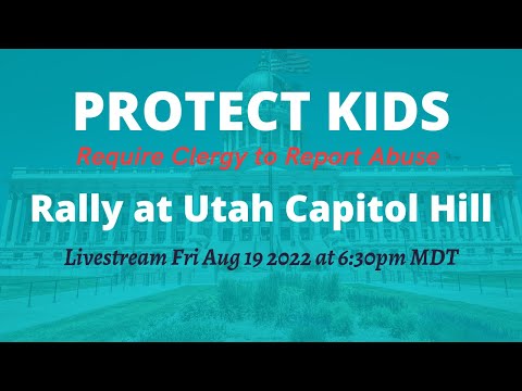 Protect Kids Rally at Utah State Capitol 8/19/22