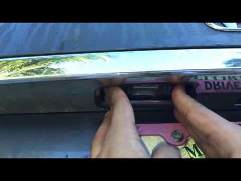 2013-2017 Honda Accord License Plate Bulb Change DIY